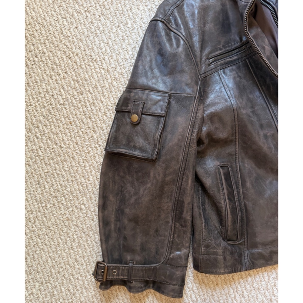 Free People Leather jacket - Picture 6 of 14